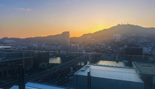 【長崎マリオットホテル】バルコニーから稲佐山と長崎港を満喫できるラグジュアリーホテル