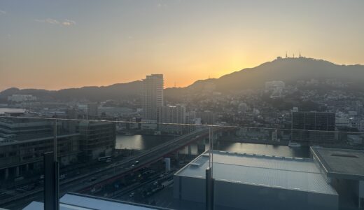 【長崎マリオットホテル】バルコニーから稲佐山と長崎港を満喫できるラグジュアリーホテル