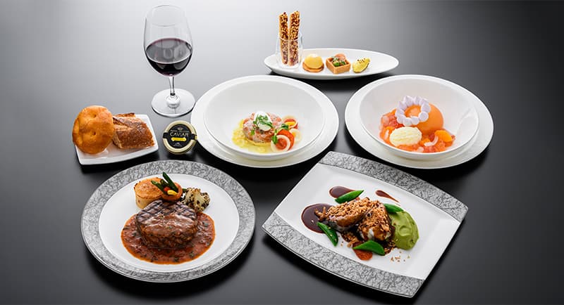 ANA国際線ファーストクラス 2026年夏 洋食 ANAオリジナルメニュー
