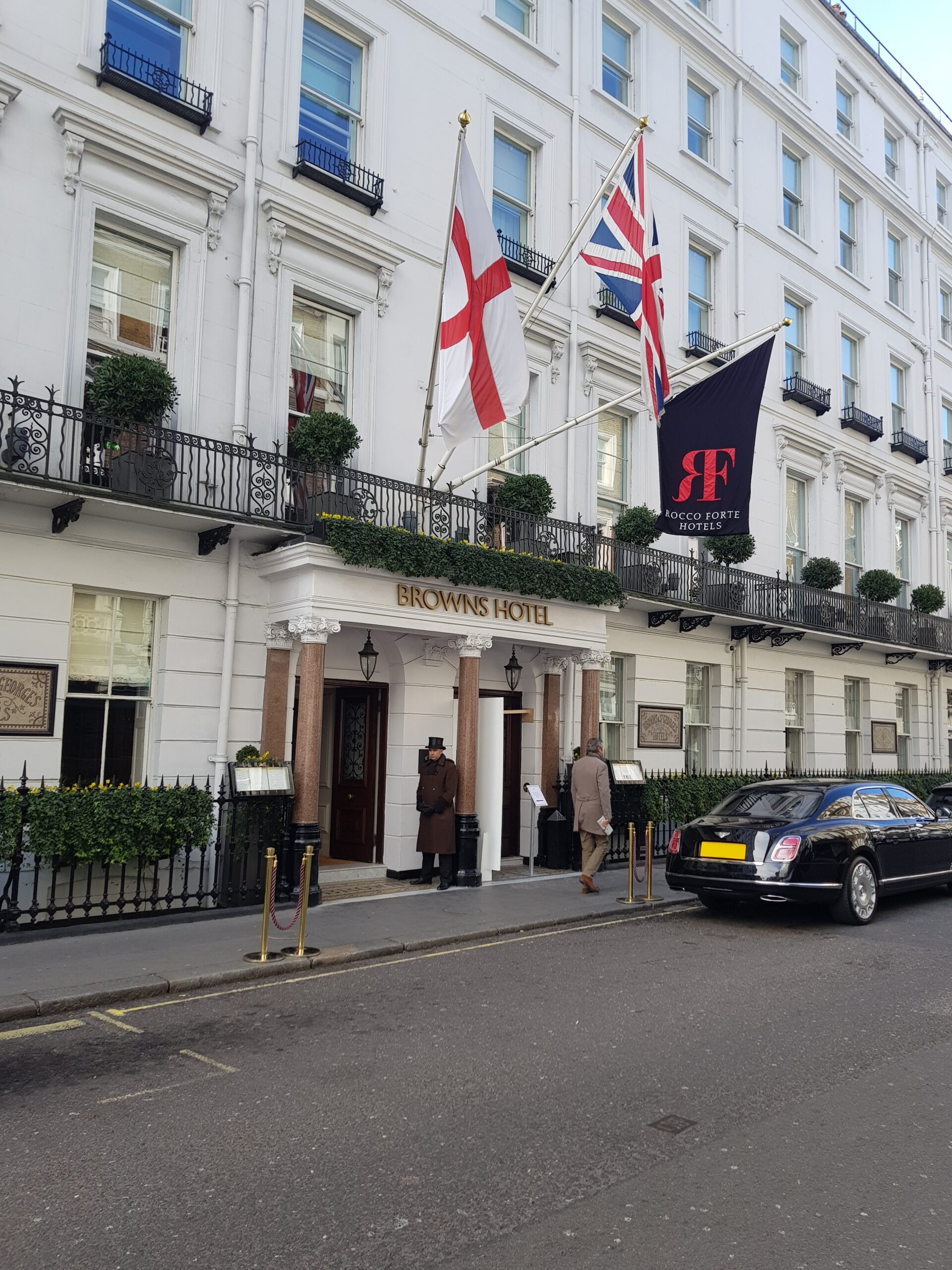 ブラウンズ・ホテル ロンドン外観