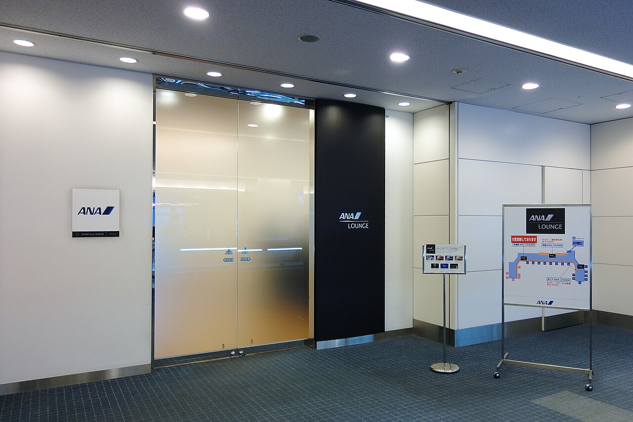 羽田空港ターミナルの内部