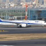 ANAのボーイング787-9旅客機