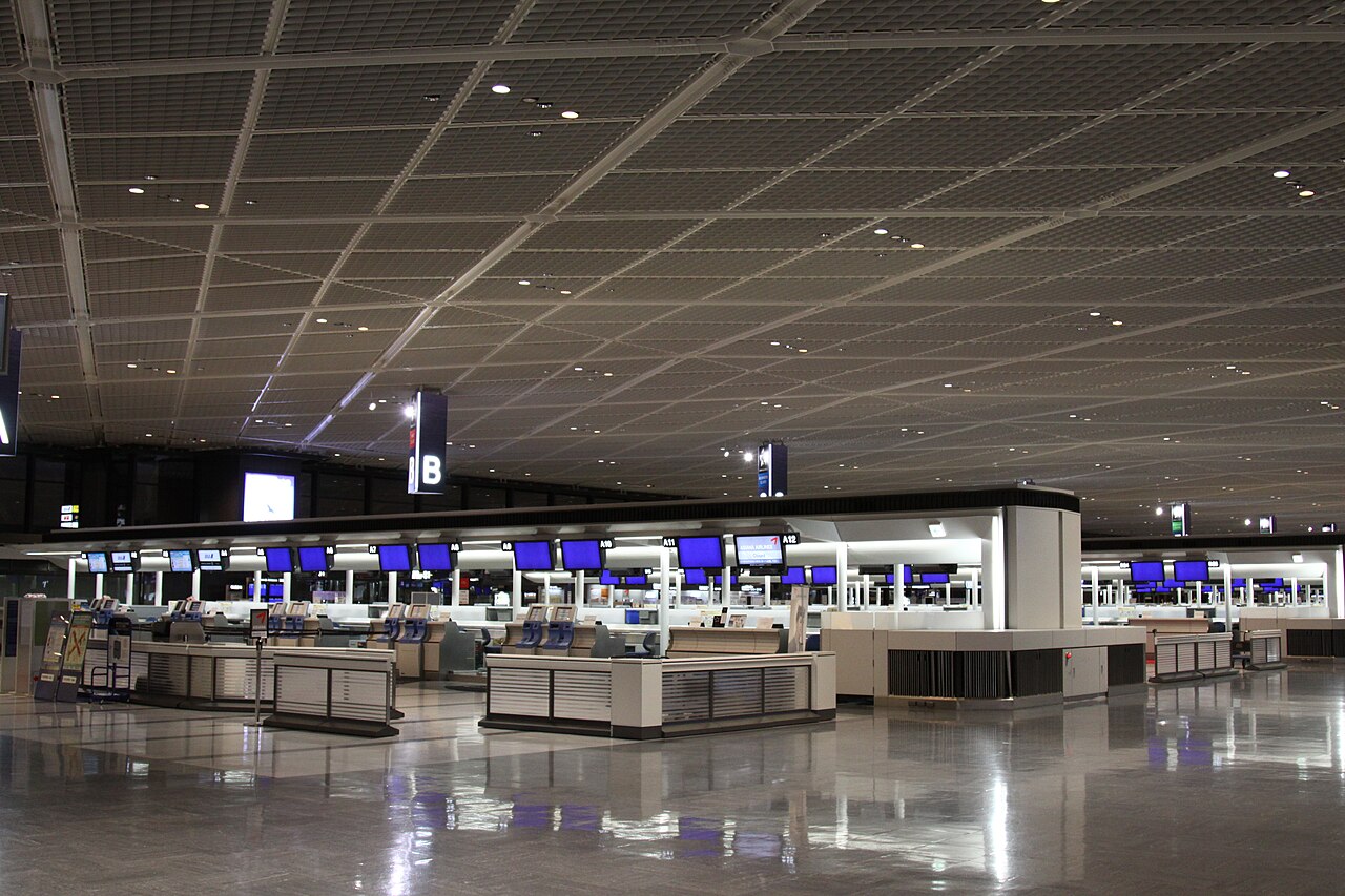 成田国際空港のターミナル施設