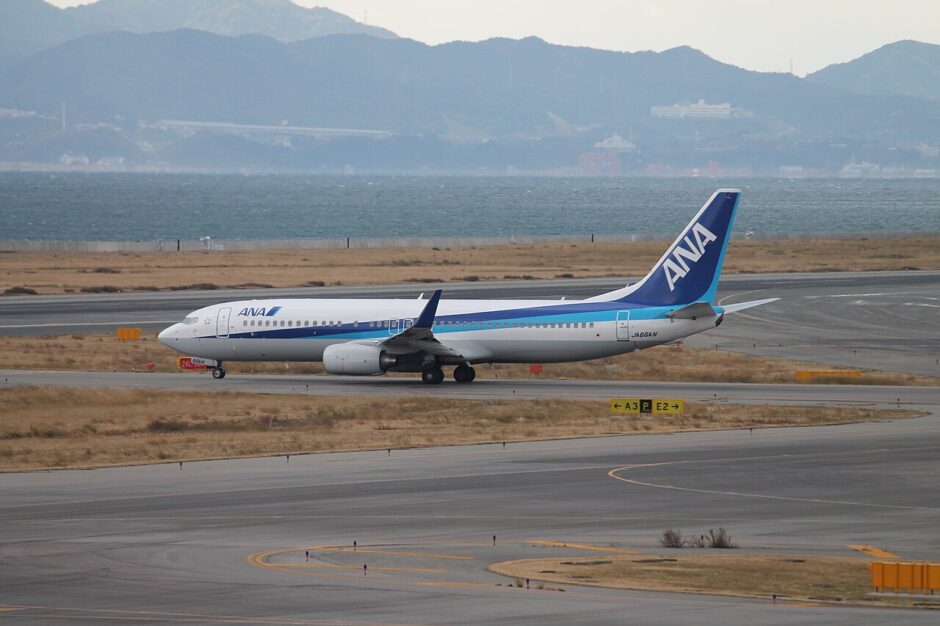 ANAのボーイング737-800