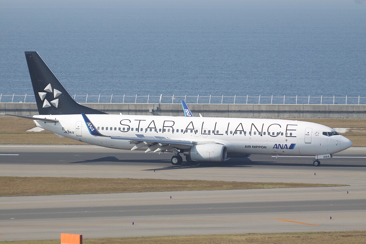 ボーイング737MAX型機の外観