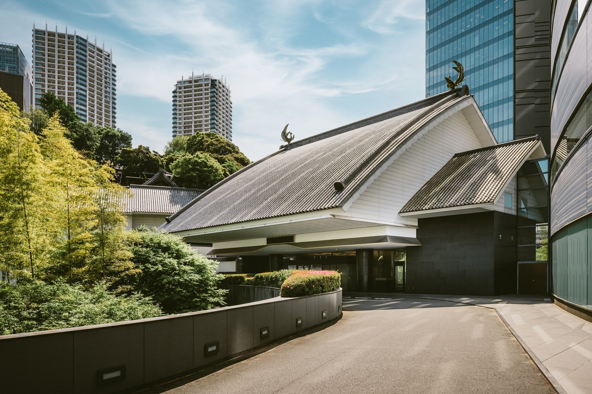 リニューアル後の雅叙園東京の外観