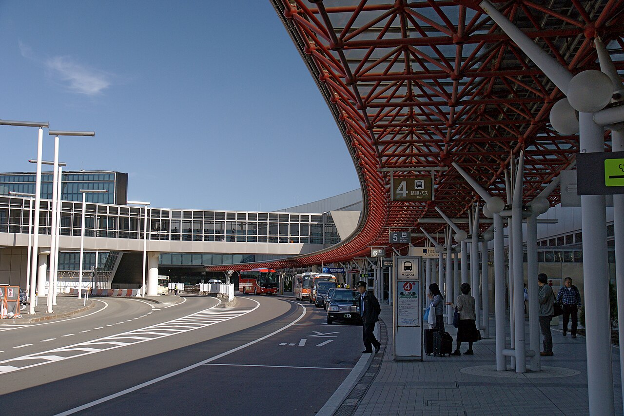 新千歳空港のターミナル前