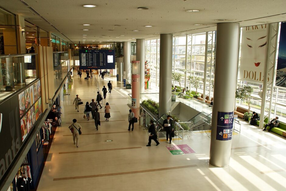 福岡空港の国内線ターミナル