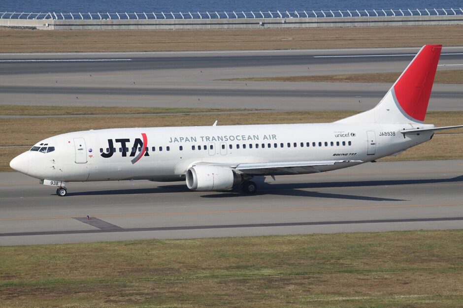 JTAのボーイング737型機