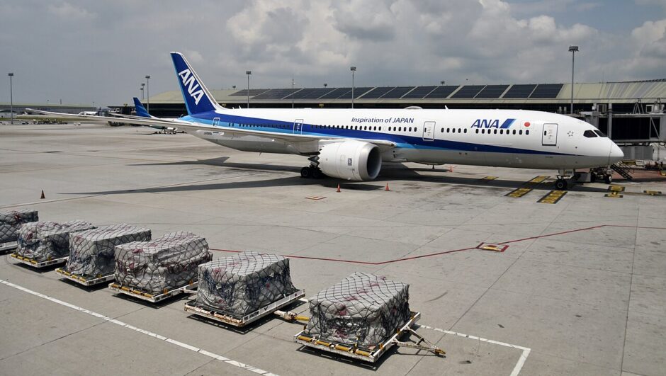 ANAのボーイング787-9 JA896A