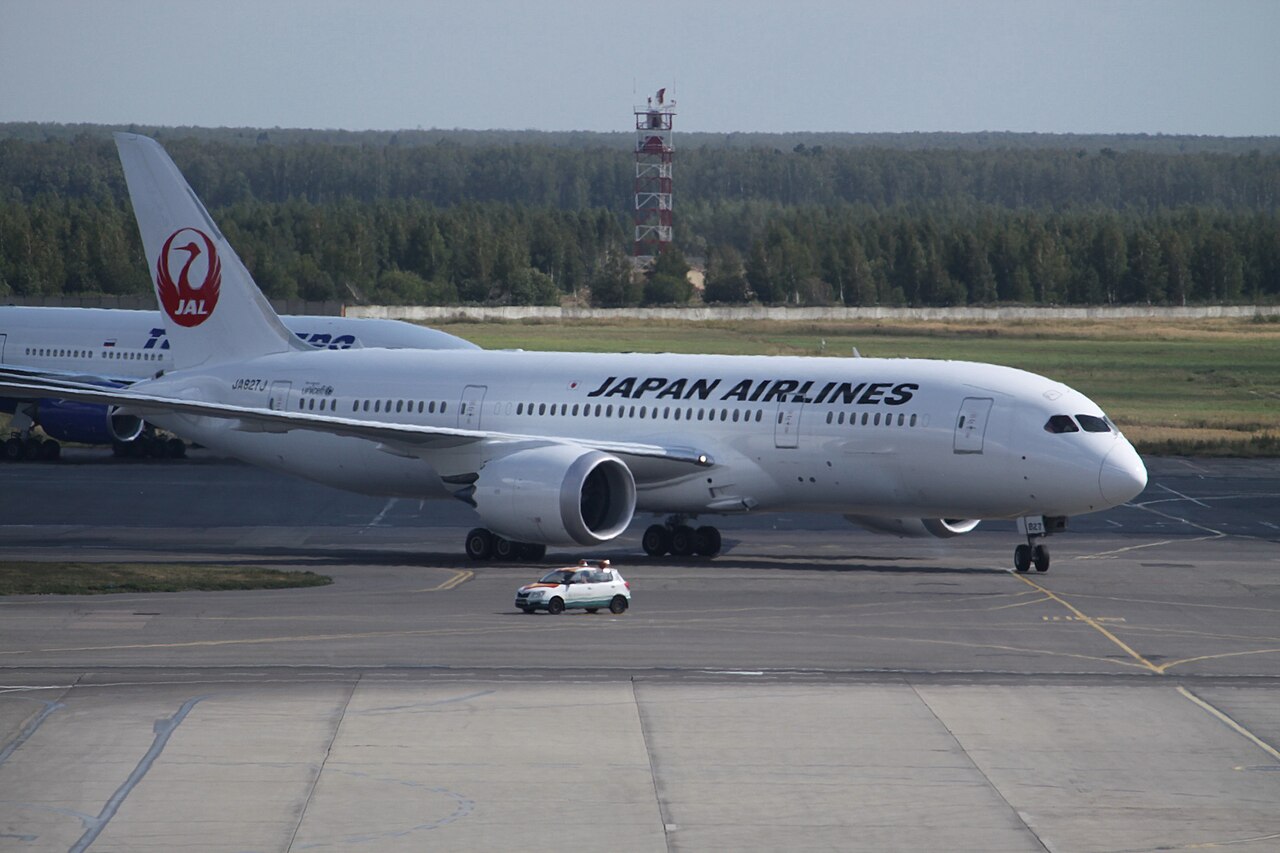 JAL国際線の航空機外観